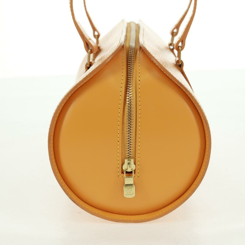 【日本直送】路易威登 Epi Soufflot 手提包 黃色 M52229 LV 正品 163151V-3