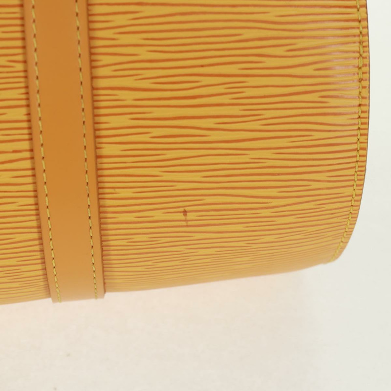 【日本直送】路易威登 Epi Soufflot 手提包 黃色 M52229 LV 正品 163151V-5