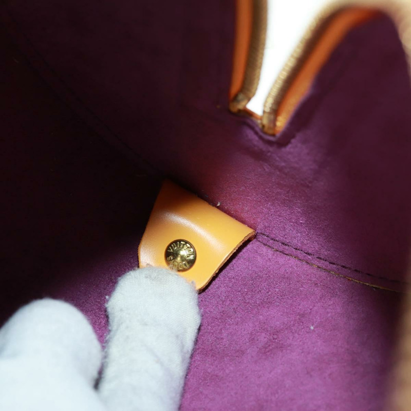 【日本直送】路易威登 Epi Soufflot 手提包 黃色 M52229 LV 正品 163151V-10