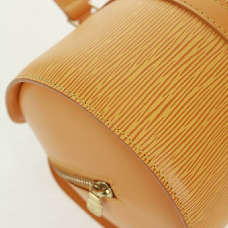 【日本直送】路易威登 Epi Soufflot 手提包 黃色 M52229 LV 正品 163151V-13