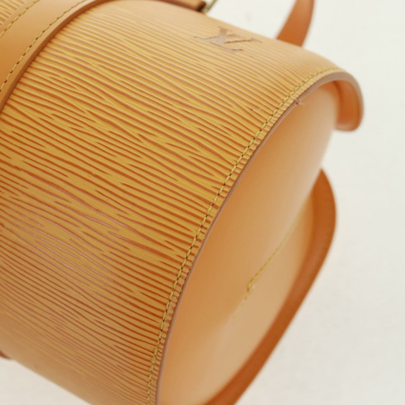 【日本直送】路易威登 Epi Soufflot 手提包 黃色 M52229 LV 正品 163151V-14