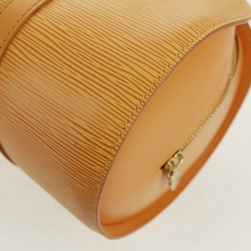 【日本直送】路易威登 Epi Soufflot 手提包 黃色 M52229 LV 正品 163151V-16