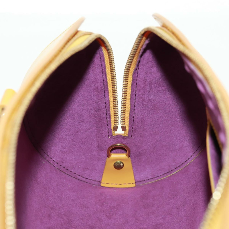 【日本直送】路易威登 Epi Soufflot 手提包 黃色 M52229 LV 正品 163151V-20