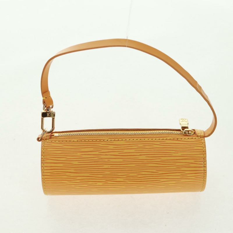 【日本直送】路易威登 Epi Soufflot 手提包 黃色 M52229 LV 正品 163151V-23