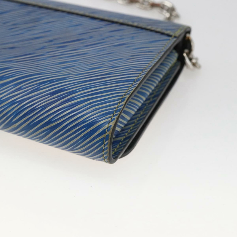 【日本直送】路易威登 Epi Denim Twist MM 肩背包 藍色 M50271 LV Auth ka1523SAM-15