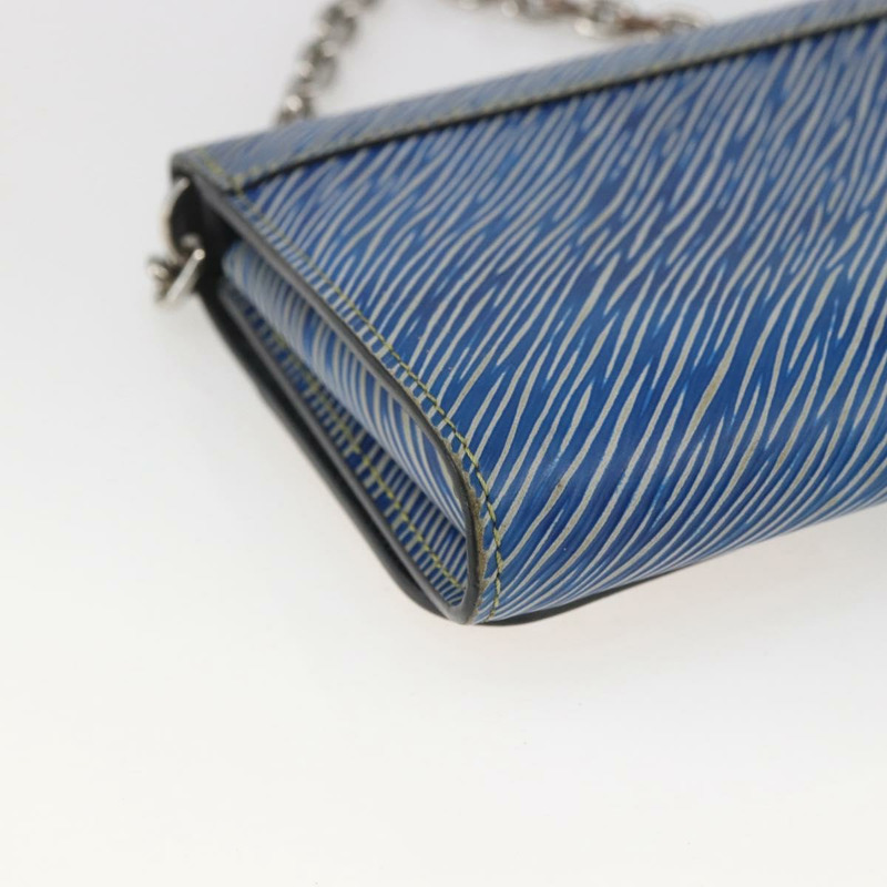 【日本直送】路易威登 Epi Denim Twist MM 肩背包 藍色 M50271 LV Auth ka1523SAM-16