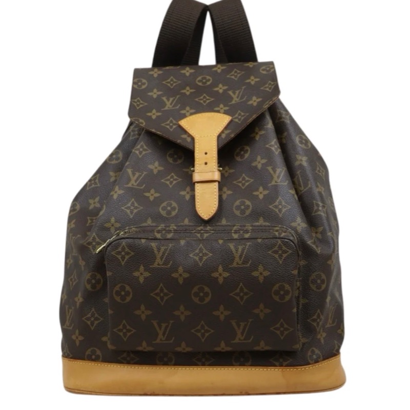 「JL精品代購」LV老花後背包 大號 Montsouris GM-2