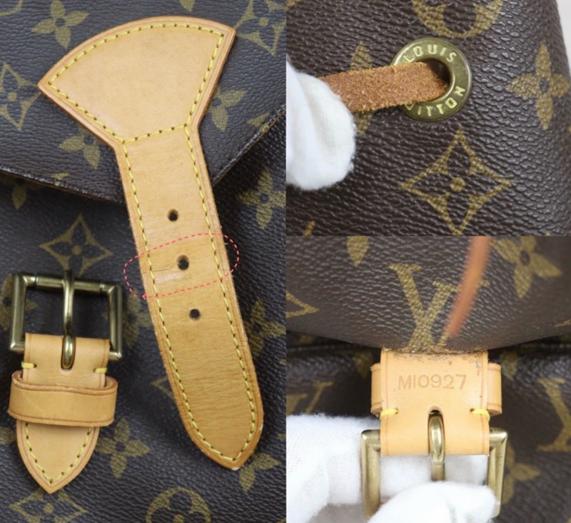 「JL精品代購」LV老花後背包 大號 Montsouris GM-10