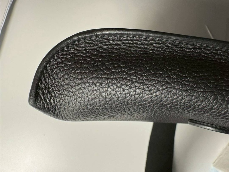 小巴黎二手名牌真品Hermes 餐盤包 胸口包 男女可用 極新-11