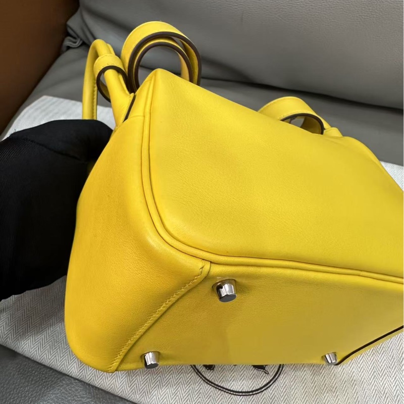 🌈Hermes💛Mini Lindy一代💛那不勒斯黃銀扣💛99新🌟全套有單🌈🌟Swift皮🌟愛馬仕🌟-7