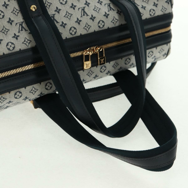 【日本直送】路易威登 Monogram Mini Josephine GM 手提包 藍色 M92211 LV Auth 162805V-6