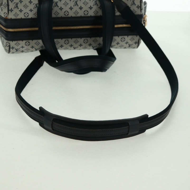 【日本直送】路易威登 Monogram Mini Josephine GM 手提包 藍色 M92211 LV Auth 162805V-7