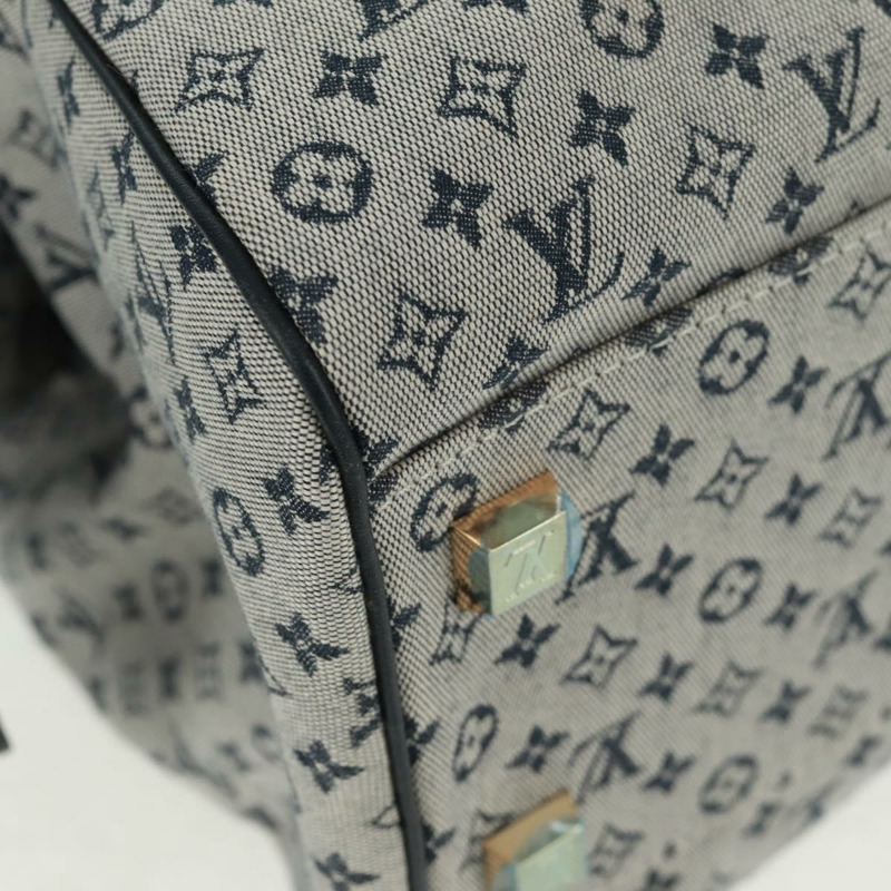 【日本直送】路易威登 Monogram Mini Josephine GM 手提包 藍色 M92211 LV Auth 162805V-17