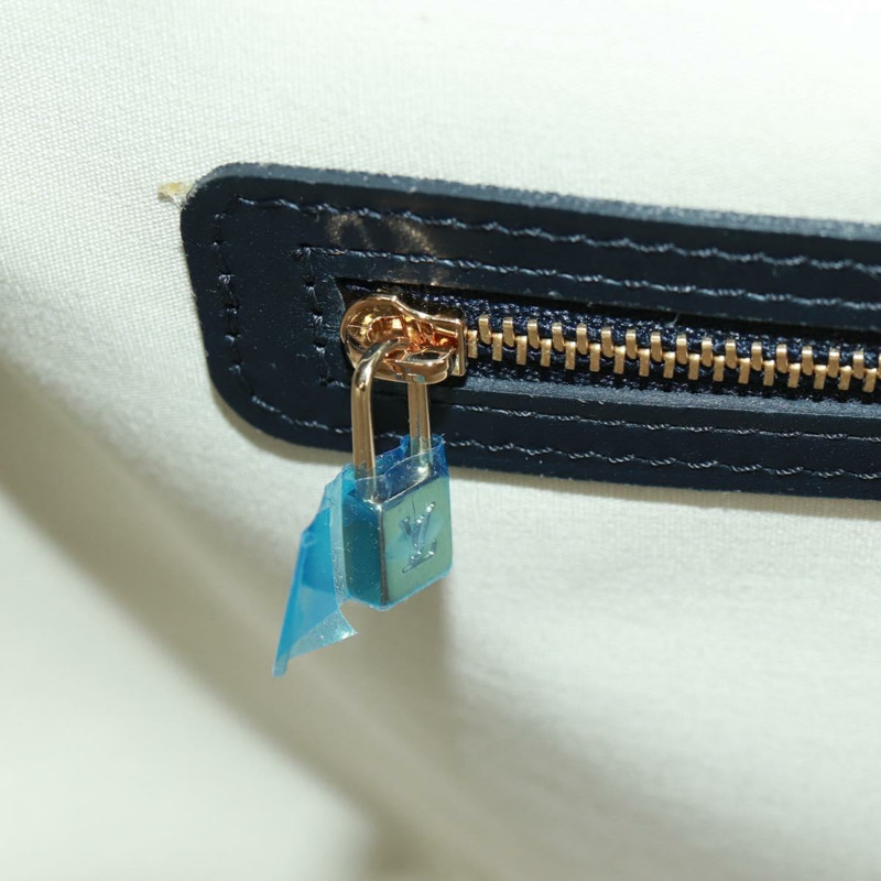 【日本直送】路易威登 Monogram Mini Josephine GM 手提包 藍色 M92211 LV Auth 162805V-25