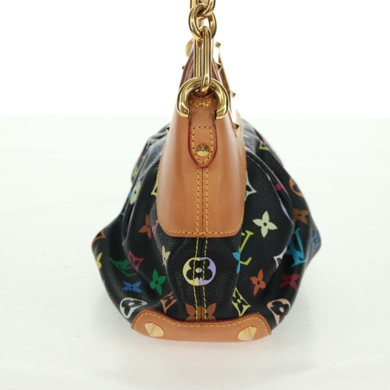 【日本直送】路易威登 Monogram Multicolor Judy MM 兩用包 黑色 M40256 正品 164078SAV-2