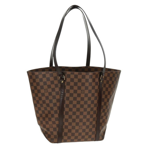 路易威登 Damier Ebene Sac 購物手提包 SPO LV 正品 164404V
