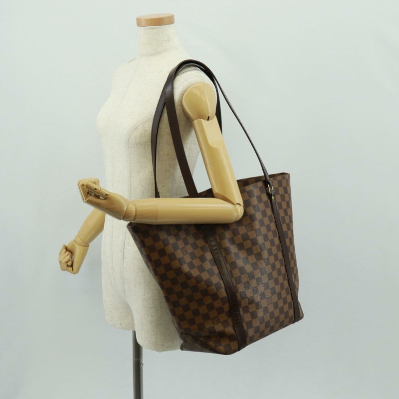 【日本直送】路易威登 Damier Ebene Sac 購物手提包 SPO LV 正品 164404V-23