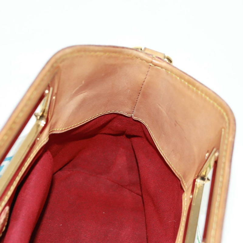 【日本直送】路易威登 Monogram Multicolor Judy PM 單肩包 白色 M40257 正品 163569V-20