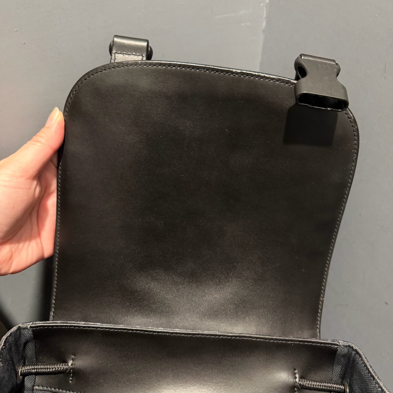 Gucci 經典老花 黑武士 Supreme 後背包-7