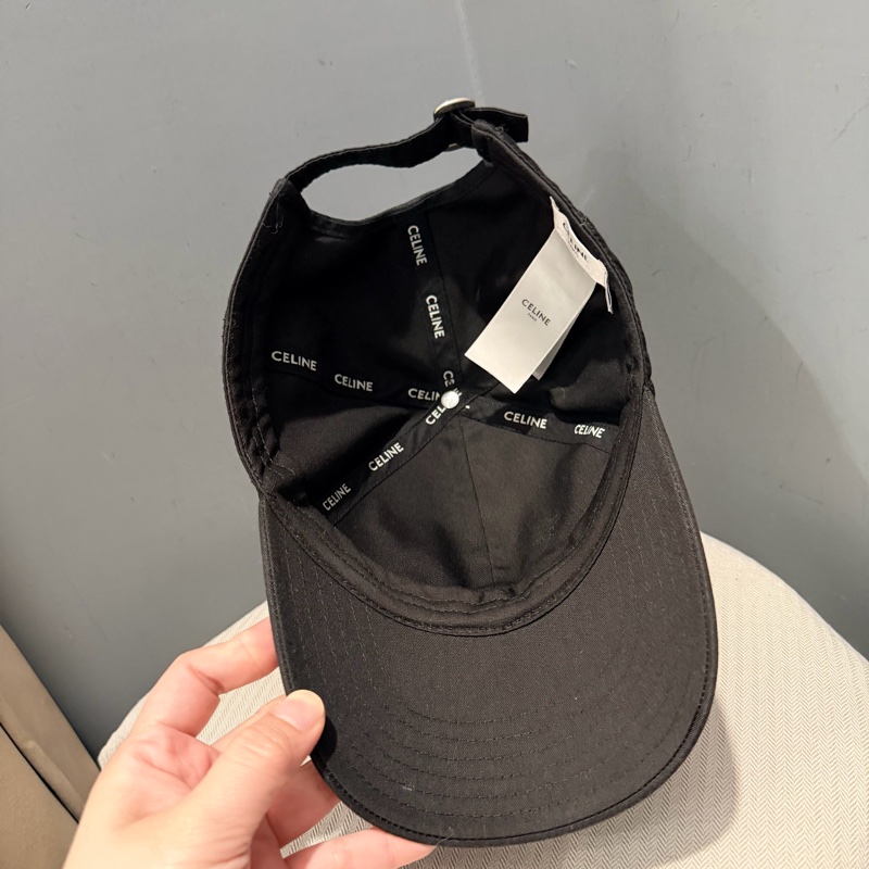 Celine 刺繡 棒球帽 黑 M-2