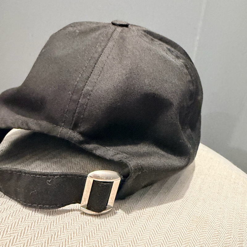 Celine 刺繡 棒球帽 黑 M-7