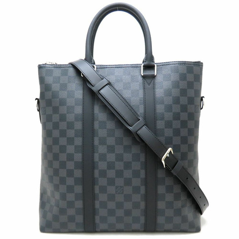 路易威登 Damier Graphite Anton N40000 手提包，2 路，灰色，352607