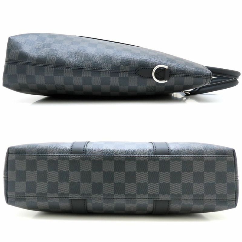 路易威登 Damier Graphite Anton N40000 手提包，2 路，灰色，352607-2