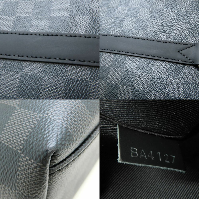 路易威登 Damier Graphite Anton N40000 手提包，2 路，灰色，352607-4
