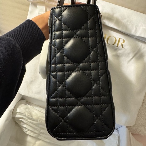 全新 lady Dior小號 吊飾水鑽款