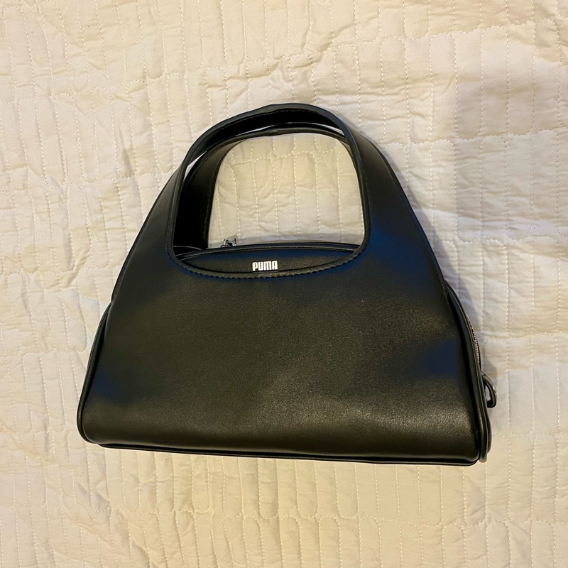 PUMA × COPERNI Medium Leather Handbag Crossbody Bag black 黑色皮 手袋 手提包 斜背包-7