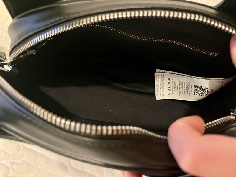 PUMA × COPERNI Medium Leather Handbag Crossbody Bag black 黑色皮 手袋 手提包 斜背包-10