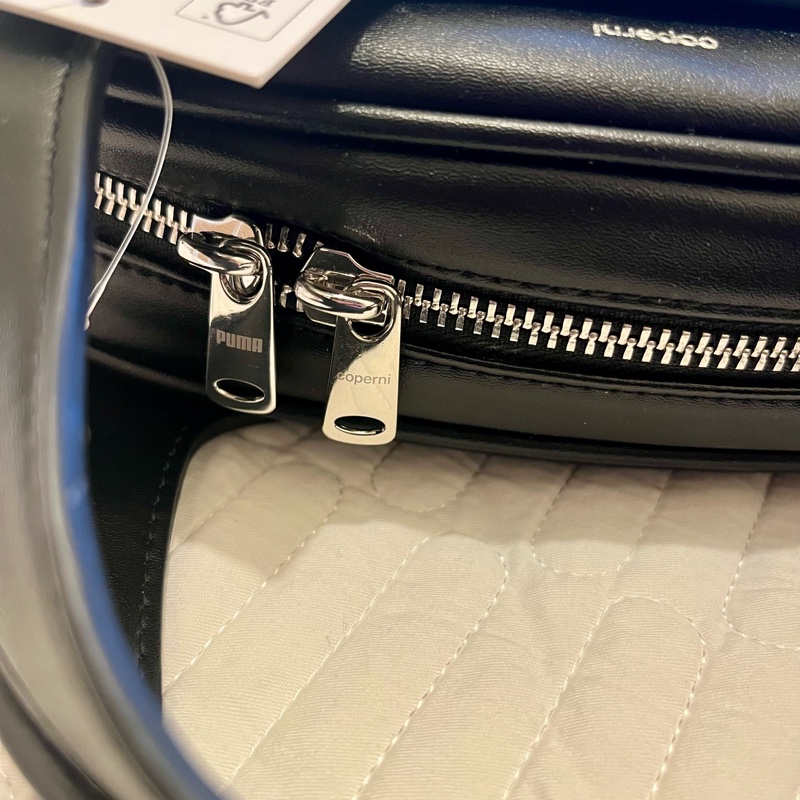 PUMA × COPERNI Medium Leather Handbag Crossbody Bag black 黑色皮 手袋 手提包 斜背包-4