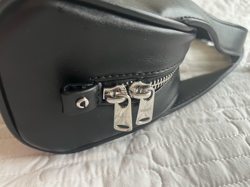 PUMA × COPERNI Medium Leather Handbag Crossbody Bag black 黑色皮 手袋 手提包 斜背包-2