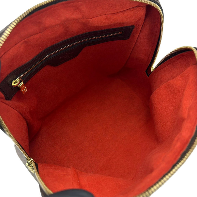 路易威登 Brera 手提包 N51150，Damier Ebene 皮革，金色五金配件。女士路易威登-3