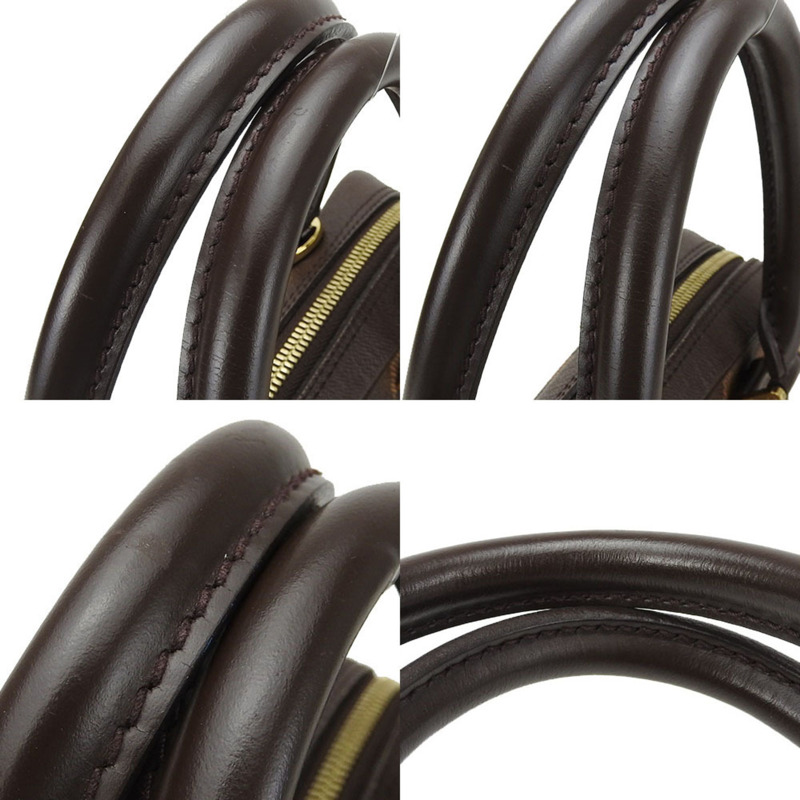 路易威登 Brera 手提包 N51150，Damier Ebene 皮革，金色五金配件。女士路易威登-5