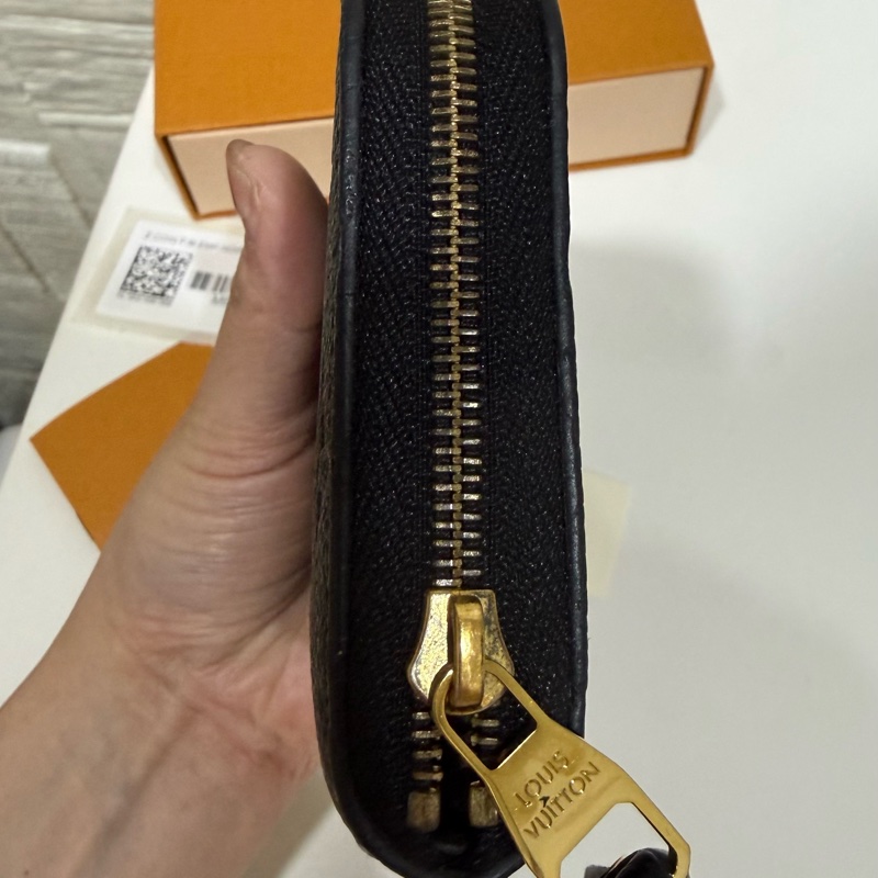 Lv零錢包 Lv拉鏈零錢包 M60574 黑色零錢包-3