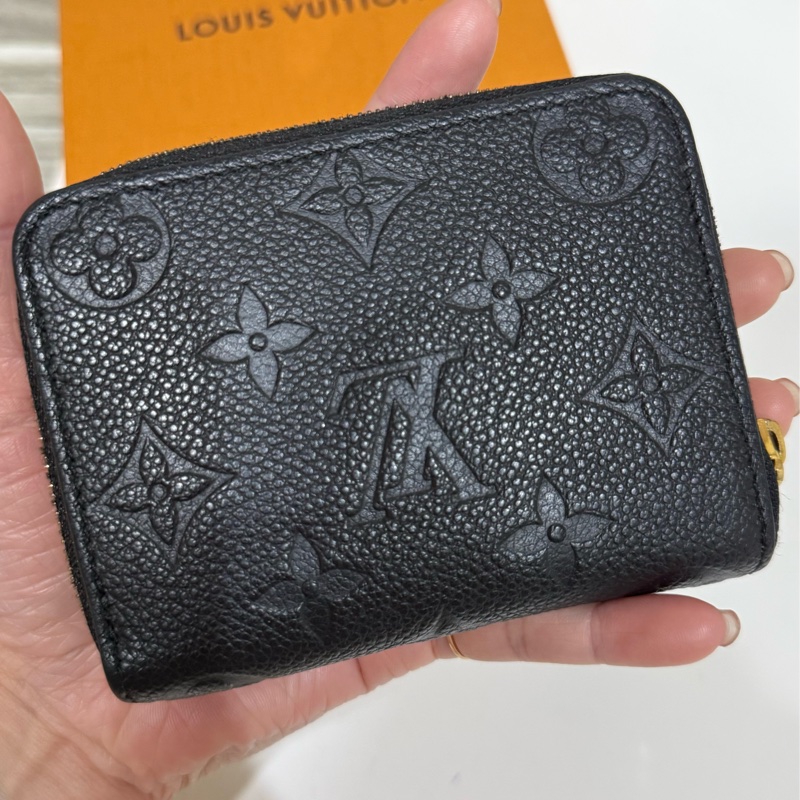 Lv零錢包 Lv拉鏈零錢包 M60574 黑色零錢包-10