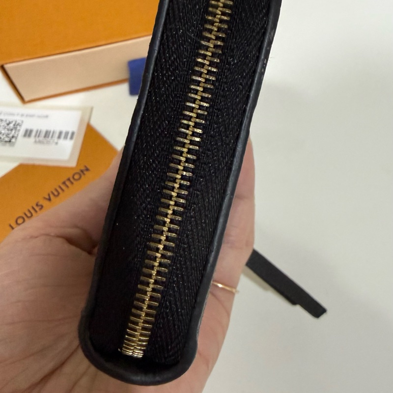 Lv零錢包 Lv拉鏈零錢包 M60574 黑色零錢包-13