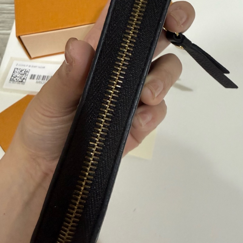 Lv零錢包 Lv拉鏈零錢包 M60574 黑色零錢包-14