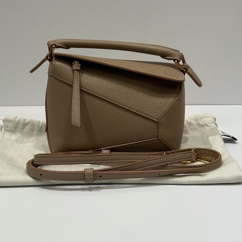 Loewe羅意威 puzzle mini 沙色 附件 塵袋