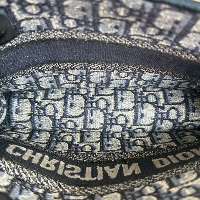 可愛到犯規😍99新🆕Dior迪奧藍色老花刺繡Book tote迷你托特包手提包-15