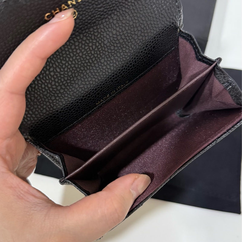 Chanel香奈兒卡夾 香奈兒零錢包 經典口蓋卡夾-6