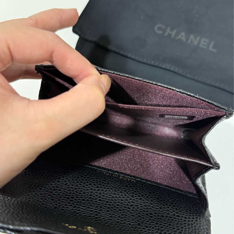 Chanel香奈兒卡夾 香奈兒零錢包 經典口蓋卡夾-7