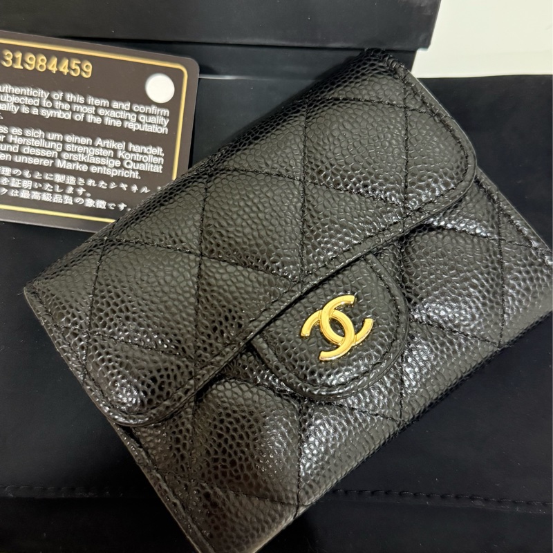 Chanel香奈兒卡夾 香奈兒零錢包 經典口蓋卡夾-8