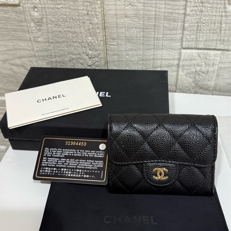 Chanel香奈兒卡夾 香奈兒零錢包 經典口蓋卡夾-18