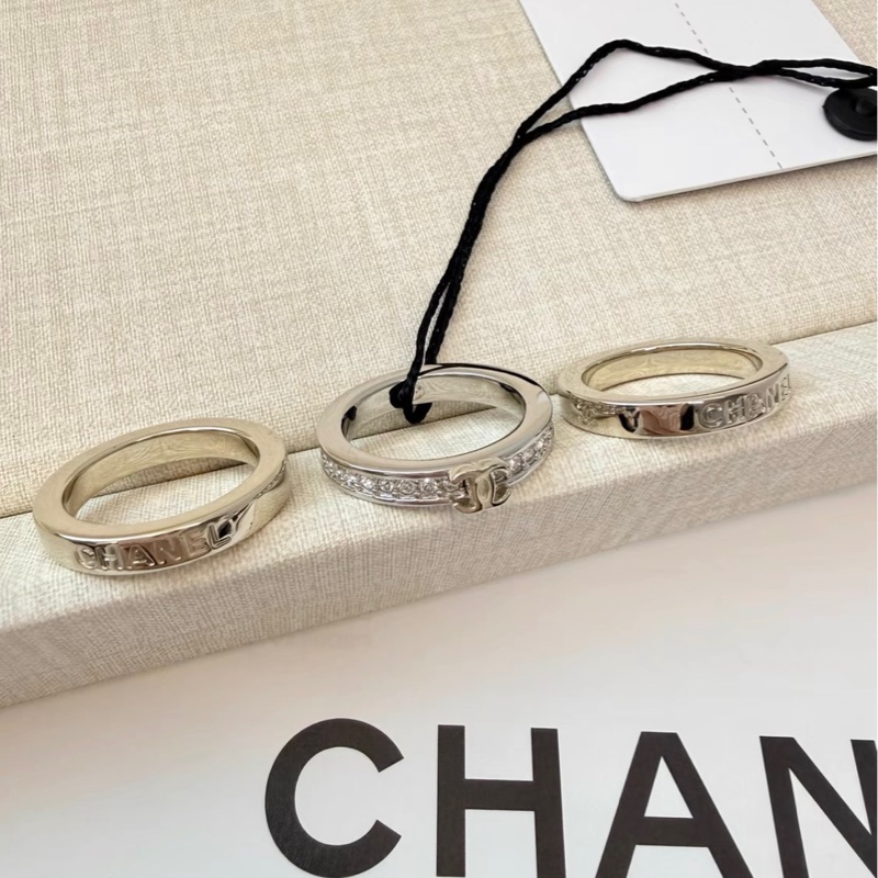 Chanel香奈兒26P疊戴3環戒指限定-1
