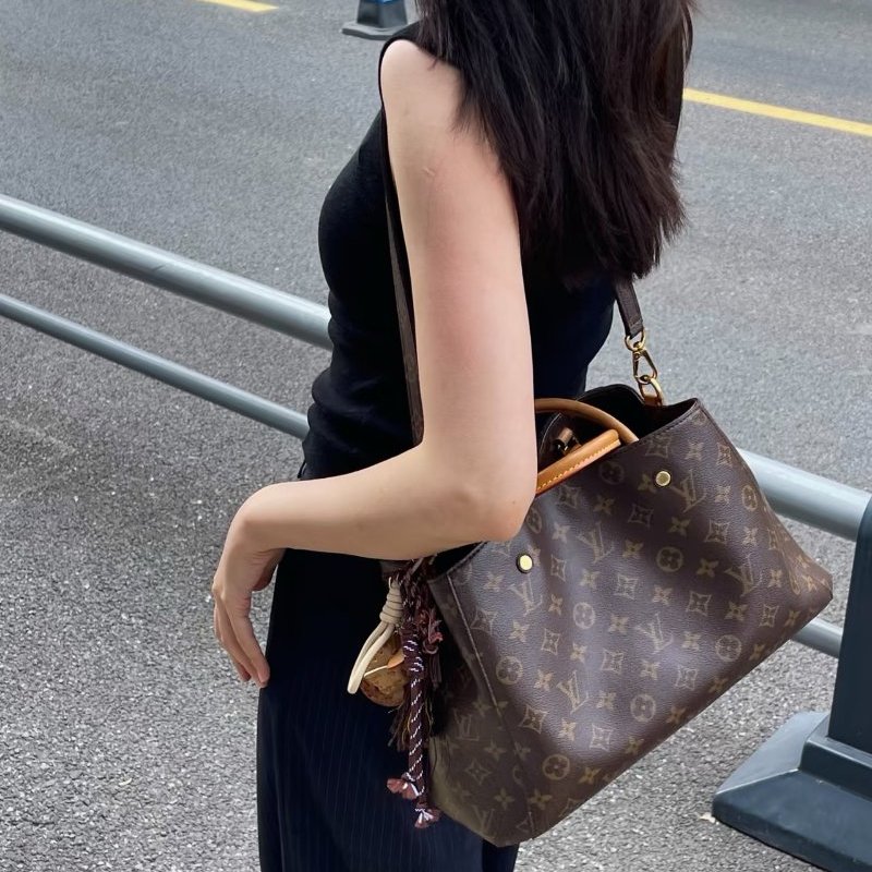 Louis Vuitton - 原花蒙田手提斜背包╻MM-4