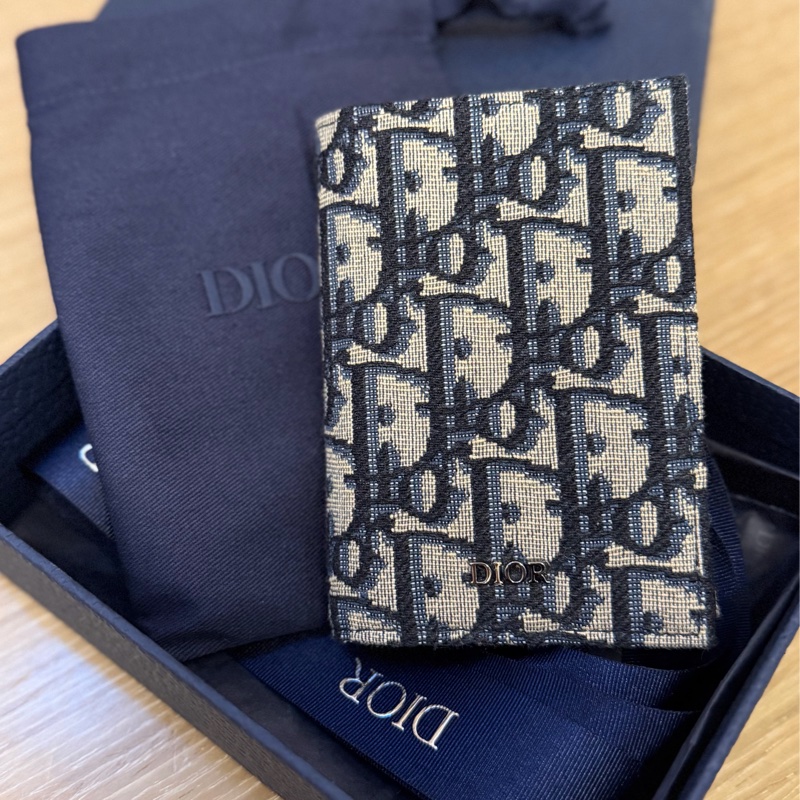 Dior 直立式對折卡夾-0
