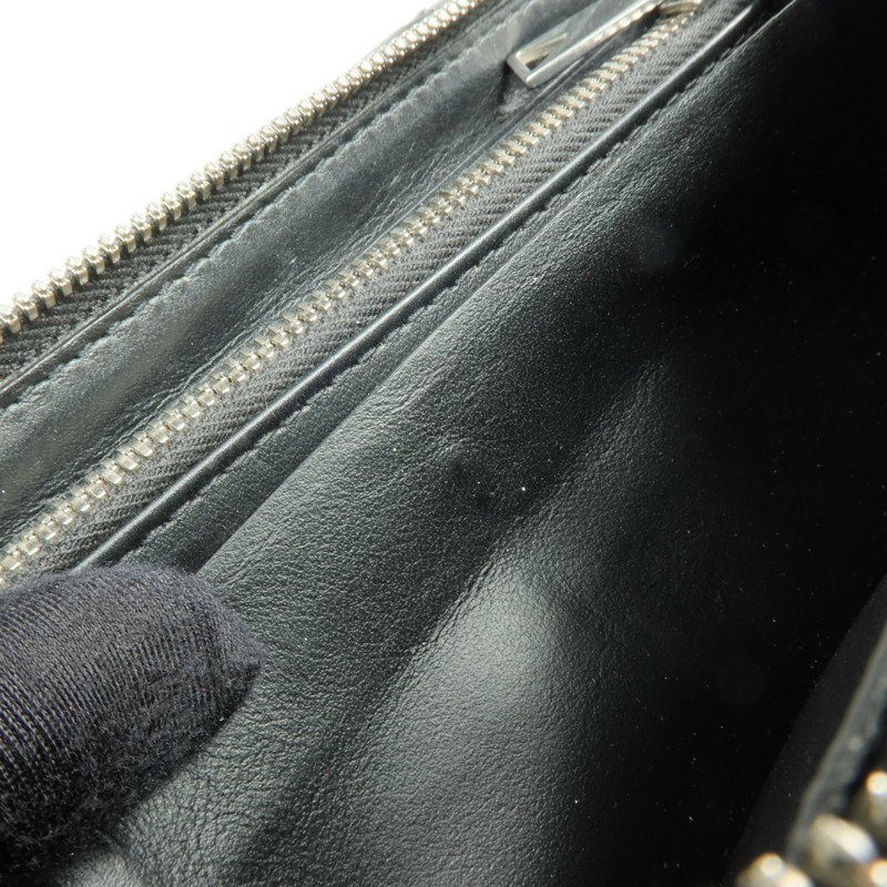 BOTTEGA VENETA 牛皮皮革Long Wallet銀扣長錢包-18