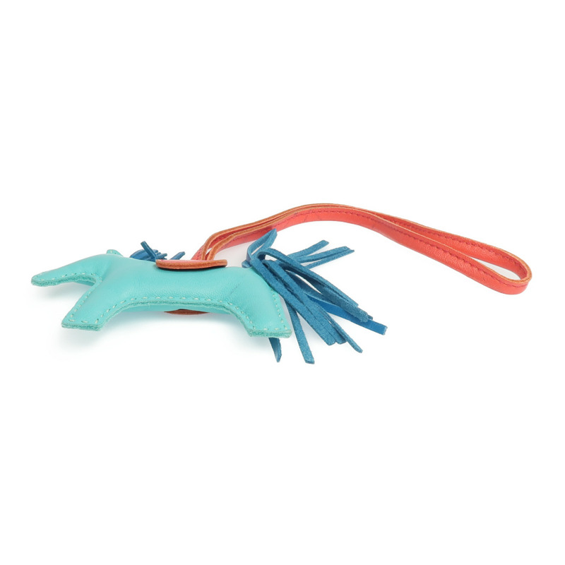 HERMES Milo皮革Rodeo PM掛飾-2